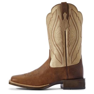 Ariat Western: PrimeTime Botas Western Mujer - Marrones / Kaki (BRNEU7628)